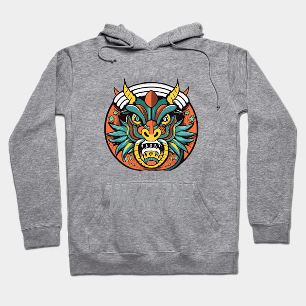 Chinese New Year- Year of the Dragon 2024 Hoodie by IceTees